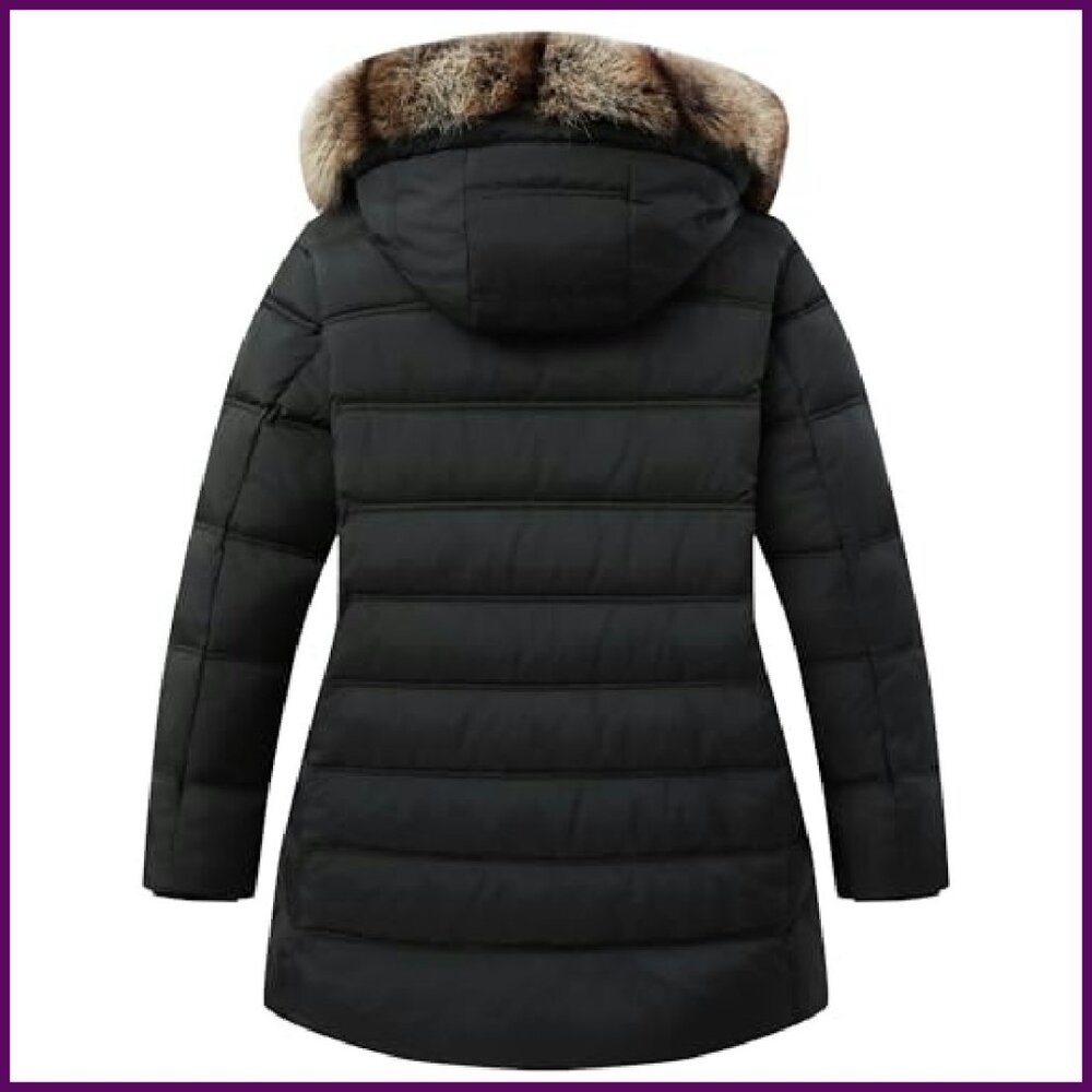 Plus Size Down Puffer Jacket Windproof Waterproof… - image 3